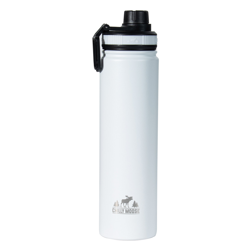Product picture of the white bottle of Chilly Moose