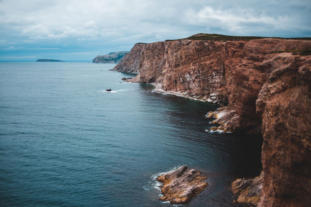 Cliff on the seaside
