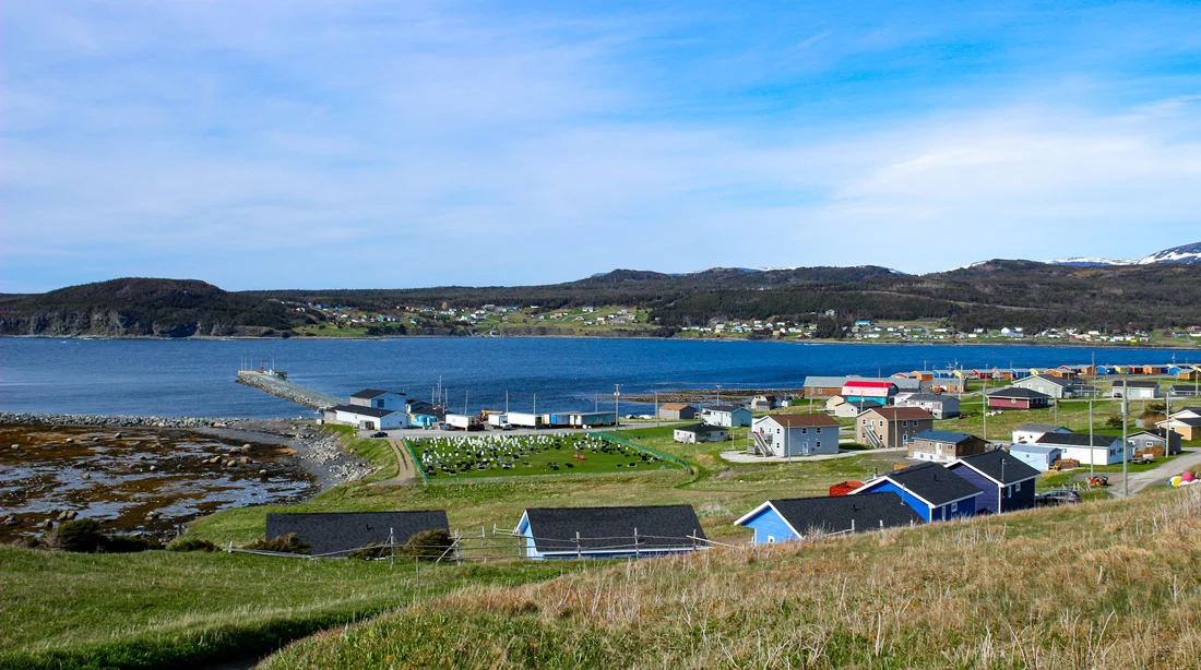 Community in the Rocky Harbour, Newfoundland