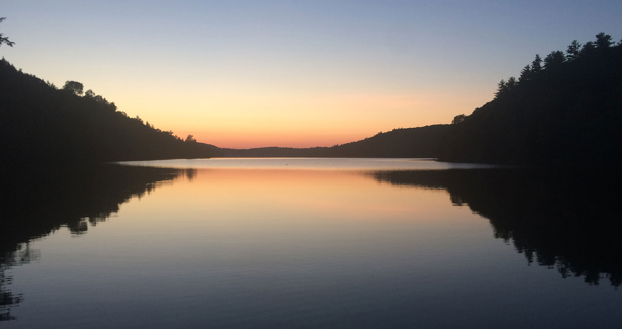 Lake at dawn