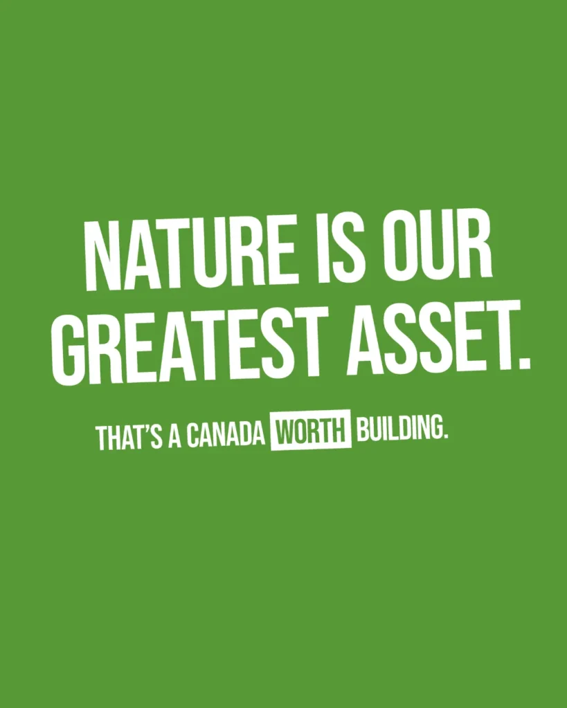 Nature is our greatest asset text