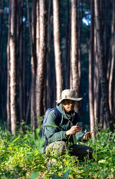 Person Enjoying nature