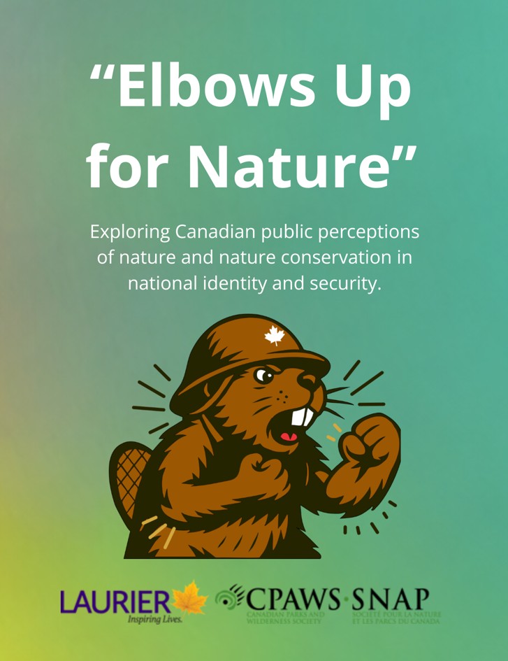 Cover of the report Elbows up for Nature